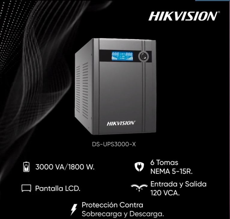 Nueva Serie UPS Hikvision 3